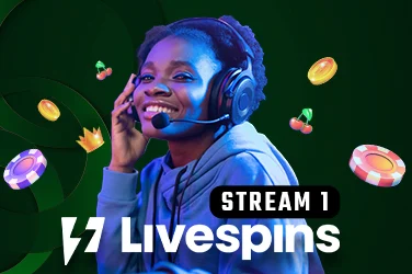 Livespins Stream 1